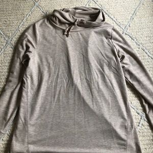 Turtleneck sweatshirt